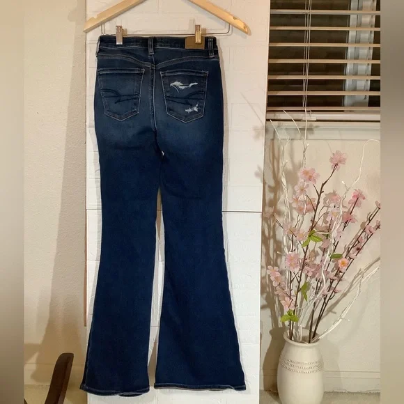 American Eagle Outfitters-super high rise flare - Picture 3 of 10